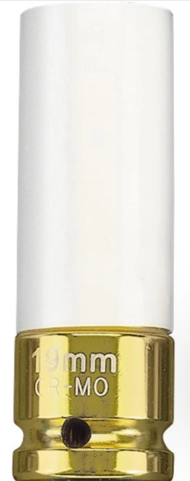 1 x Draper Expert 19 mm 1/2" mq. Presa dado ruota Dr. Hi-Torq per cerchi in lega - Immagine 1 di 1