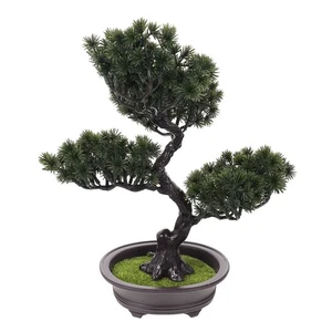 Simulation Pine Tree Ornaments Office Small Artificial Trees Display Fake - Picture 1 of 12