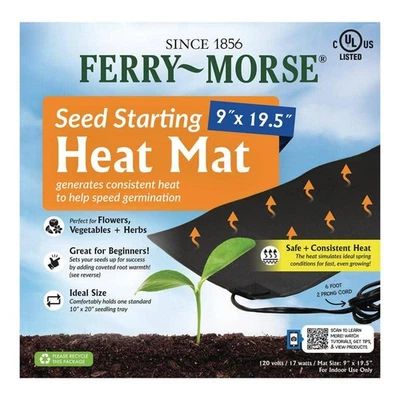 Almohadilla de bandeja de cultivo calentador de raíces de germinación más rápida 10x20 para interior Foto 1 de 4