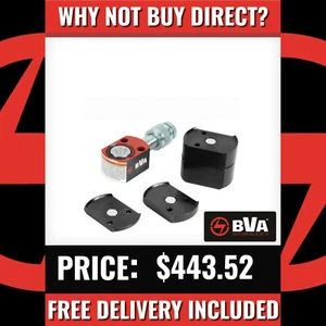 BVA 5 TON FLAT BODY 1/2" STROKE+3 ADAPTORS+BLOW CASE - Picture 1 of 2