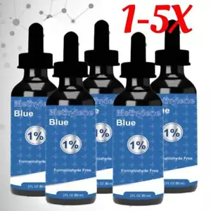 100% Pure Methylene Blue Drops - Pharmaceutical Grade 1200mg 1-5X\ - Picture 1 of 8