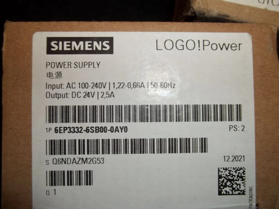 6EP3330-6SB00-0AY0 1PCS NEW SIEMENS POWER MODULE 6EP3330-6SB00-0AY0 - Image 1 of 1