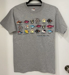 NWT TROPICAL REEF EXOTIC OCEAN LIFE FISH TEE SHIRT FROM HAWAII Size S - Picture 1 of 5