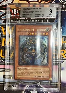 BGS 9 Arcana Force XXI - The World LODT-EN016 Ultimate Rare | Yu-Gi-Oh! TCG - Picture 1 of 9