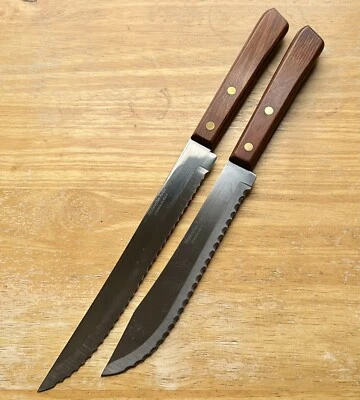 SHARP 复古华盛顿锻造 8 英寸/6.75 英寸刀片不锈钢雕刻/屠夫刀 — 第 1/4 张图片