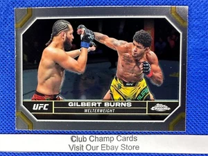 2024 #70 Gilbert Burns Topps Chrome UFC - Foto 1 di 2