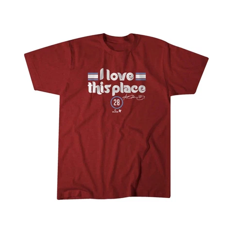 Alec Bohm I Love This Place Shirt, Phillies I Love This Place Shirt Cover