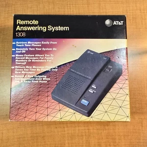 Vintage 1991 AT&T 1308 Remote Answering System Machine Used with Original Box - Photo 1/12