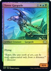 Tower Gargoyle FOIL - 288/331 - Uncommon - Double Masters 2022 2X2 MTG - Picture 1 of 1