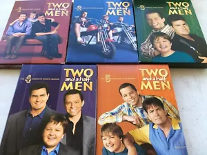 Two And A Half Men Season 1,2,3,4,5 No Slipcover for Season 1 - Picture 1 of 3