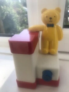 Ambi Toys Vintage 1989 Teddy Bank E99 Rare Age 3+ Years - New - Picture 1 of 12