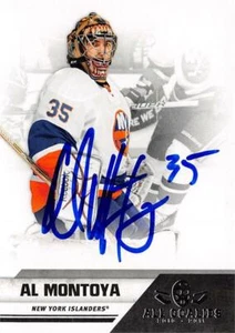 Al Montoya autographed Hockey Card (Islanders) 2011 Panini All Goalies #55 - Picture 1 of 1