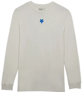 Fox Racing Race Spec Premium Mens Long Sleeve T-Shirt Light Gray MD - Picture 1 of 4