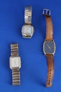 ⌚ Vintage Retro Armbanduhren / BUREN SWISS ~ PIERRE CARDIN ~ PULSAR Quartz ⌚ - Bild 1 von 12