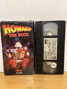 Howard the Duck (VHS, 1986) MCA Home Video Universal Studios George Lucas - Picture 1 of 4
