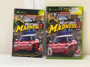 Case & Manual Only XBOX Midtown Madness 3 Racing Auto Car Replacement OEM - Picture 1 of 15