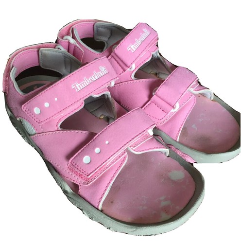 Sandali Timberland 34 rosa scarpe bambina sandalo acqua *N velcro estate