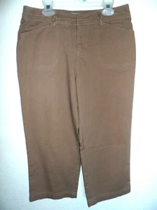 Route 66 Girl's 100% Cotton, Capri - Colors: Brown, Pink, Sizes: 8, 14, 16 () - Picture 1 of 7
