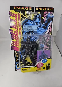 1995 PLAYMATES WILDC.A.T.S PIKE IN ECM STEALTH SUIT 6" ACTION FIGURE MOC - Foto 1 di 8