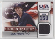 2014 Panini Elite Extra Edition USA Baseball 15U Game Jerseys Hugh Fisher #3