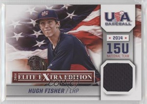 2014 Panini Elite Extra Edition USA Baseball 15U Game Jerseys Hugh Fisher #3