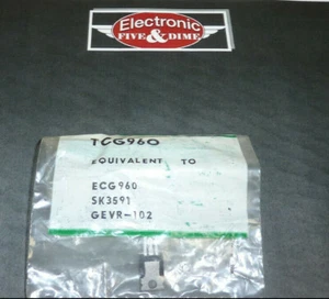 TCG960 3–Terminal Positive Voltage Regulator, 5V ECG960 NTE960 SK3591 GEVR-102 - Picture 1 of 1