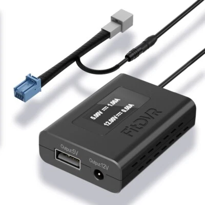 FitDVR Dash Cam Power Adapter (8-Pin) for Acura MDX 2022-2024 model use.