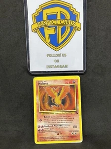 POKÉMON FOSSIL UNLIMITED MOLTRES NONHOLO 27/62 PL/PR - Picture 1 of 2