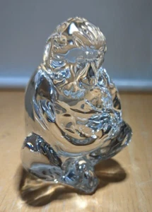 Waterford Affe mit Baby - Tierfigur, Briefbeschwerer!  Made in Ireland - Bild 1 von 10