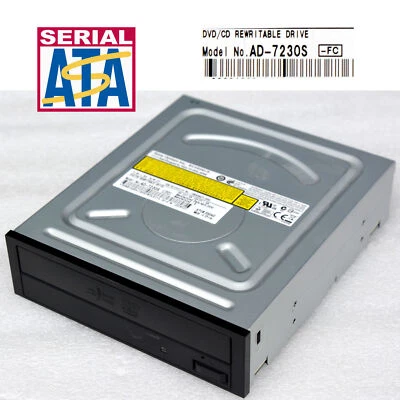Sony Optiarc CD DVD Rewritable Drive CD-RW DVD-RW AD-7230S Dual Layer SATA PX-23 - Image 1 of 3