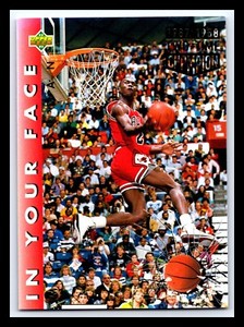 1992 Upper Deck  Michael Jordan   # 453  Excellent-Near Mint  MJ016
