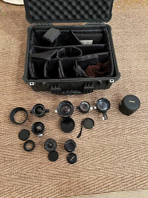 Juego de lentes Nikon/Nikkor UW/Manual/juego de 4 15 mm 20 mm 28 mm 80 mm Foto 1 de 4