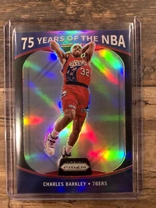 2021-22 Donruss Optic Charles Barkley 75 anni della NBA Silver Holo Prizm #11 - Foto 1 di 2