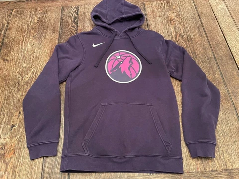 MINNESOTA TIMBERWOLVES Prince City Edition men's S NIKE purple sweatshirt Hoodie Cover