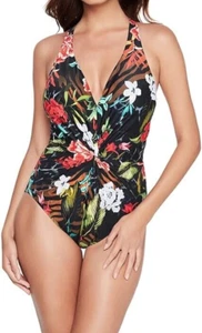 Magicsuit Womens Force Of Nature Drew One Piece Swimsuit Multi Size 10 - Picture 1 of 6