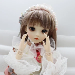 1/3 BJD Niña MSD Muñecas Articuladas con Bola Conjunto Completo Ropa Peluca Ojos Maquillaje Facial Regalos - Imagen 1 de 10