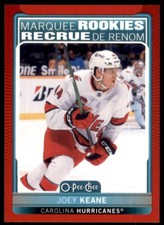 2021-22 OPC O-Pee-Chee Red Border Marquee Rookies #512 Joey Keane