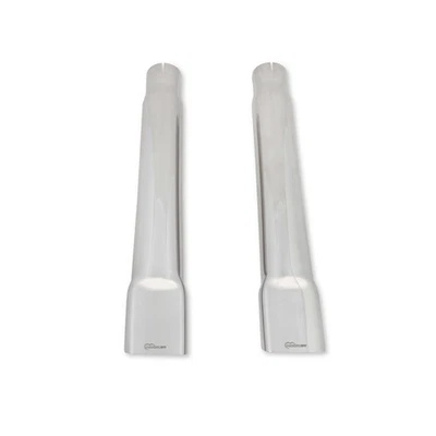 Puntas de escape Hooker BlackHeart BHC304, 2,5 pulgadas rectangulares ovaladas Foto 1 de 4