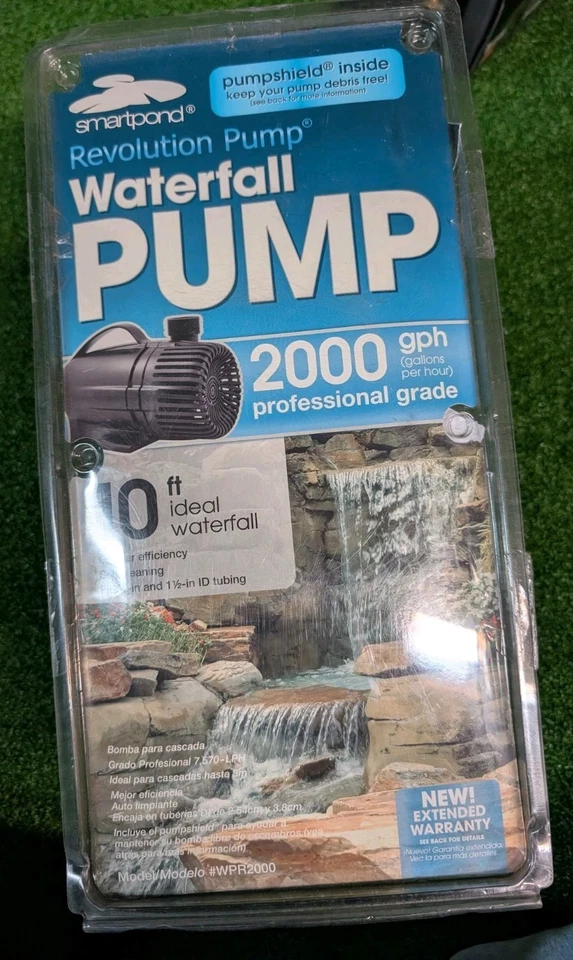 Smartpond 2000 GPH Waterfall Pump New In Package - Image 1 of 2