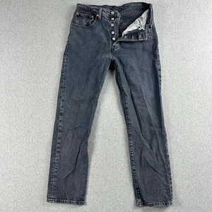 Jeans Levi's 501 XX Botón Mosca W30 L28 Azul Denim Oscuro Vaquero Occidental Recto - Imagen 1 de 10