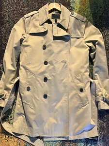 Banana Republic Men's Trench Coat Size SMALL - Picture 1 of 6
