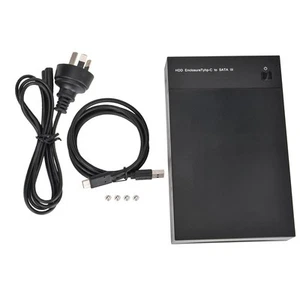 Universal High Speed Hard Disk Box 10Gbps 2.5/3.5 Hdd Sdd Enclosure AM - Afbeelding 1 van 14