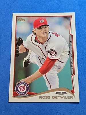 2014 Ross Detwiler Topps #245 - Image 1 of 2