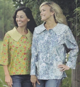 Artist Topper Top Shirt Tunic Pattern IJ855 Mary Donze Design Índigo Junction - Picture 1 of 5