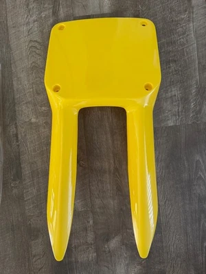 Front Number Plate Suzuki RM 125 250 1996 1997 1998 Yellow McGrath RM250 RM125 - Image 1 of 4