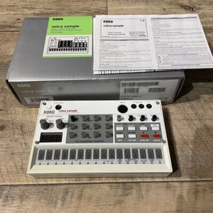 Korg VOLCA SAMPLE 2 Digital Sample Sequencer Off-White - Picture 1 of 10