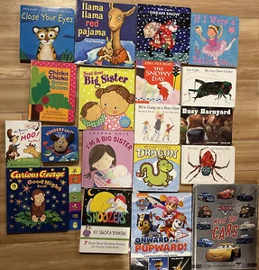LOT OF 20: ERIC CARLE BOARD BOOKS FOR CHILDREN TODDLER KIDS PAW PATROL DR SEUSS - Picture 1 of 8