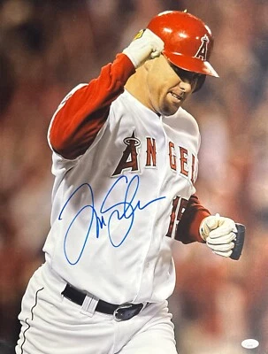 Tim Salmon Signed 16x20 Photo Angels 2002 World Series JSA AR03561 - Image 1 of 2