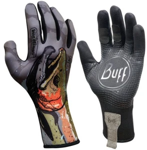 Buff Sports MXS Gloves Midweight Cross Sport Steelhead XS/S - Picture 1 of 4