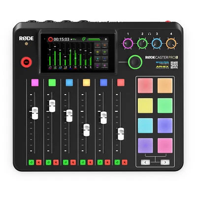 Rode RODECaster Pro II Integrated Audio Production Studio - Image 1 of 4